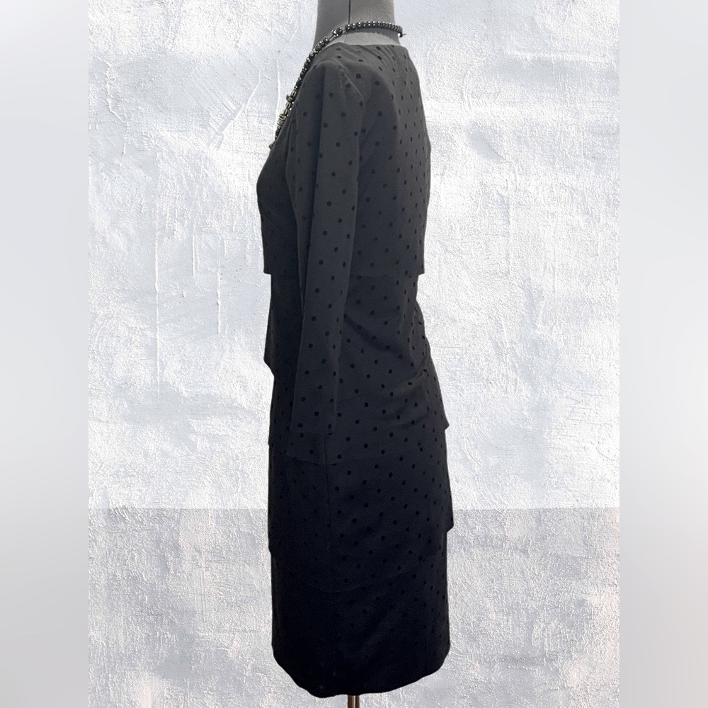 Tahari Arthur S. Levine Black Dress Size 2 - Picture 2 of 11